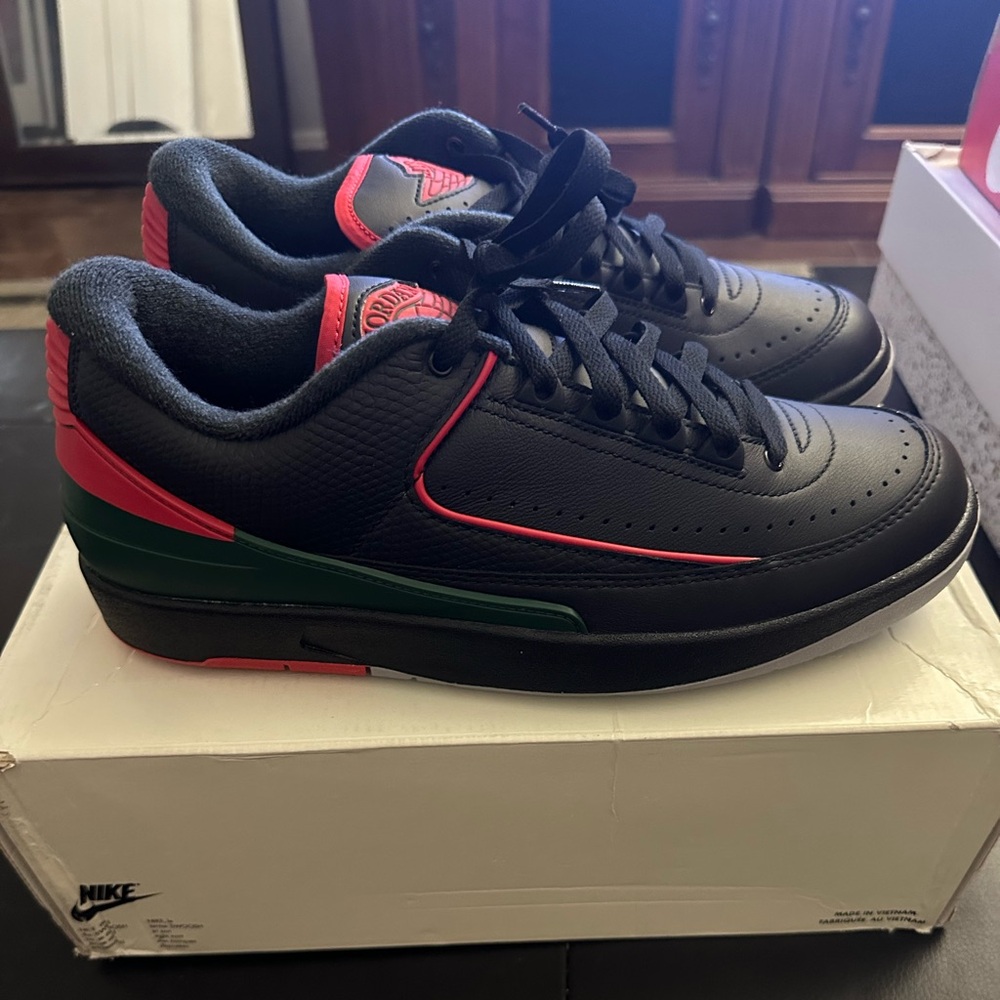 Brand new men’s Nike Air Jordan, two retro low size 9 1/2